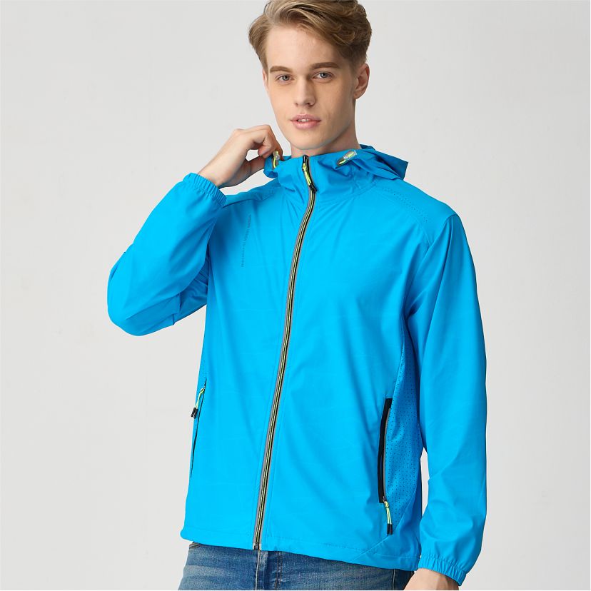 抗紫外線高彈力涼感反光功能夾克