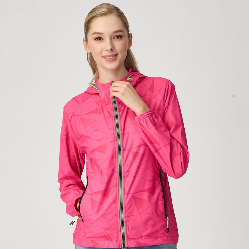 抗紫外線高彈力涼感反光功能夾克